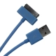 CABO USB PARA IPHONE ARCTICUS 4/4S 3 METROS AZUL