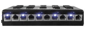 PATCH PANEL VOLT 5 PORTAS FAST ETHERNET POE 10,5 A 60VDC