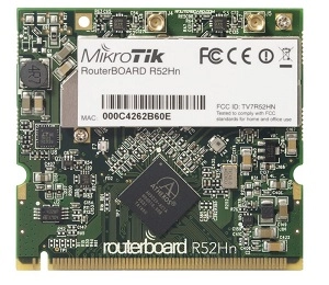 PLACA MINI PCI CARD MIKROTIK R52HN