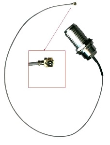 PIGTAIL CONECTOR ACUFL (IN)