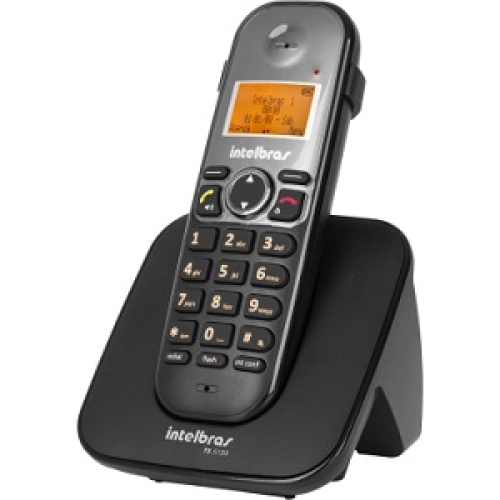 TELEFONE SEM FIO INTELBRAS TS 5120 PRETO