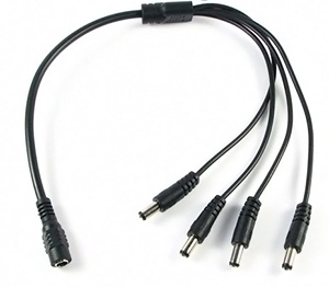 CABO Y DIVISOR DE ENERGIA P4 1 ENTRADA E 4 SAÍDAS