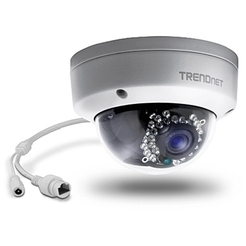 Câmera IP PoE Dome TRENDnet TV-IP321PI 1.3MP