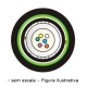 Cabo Óptico Monomodo SM 06 FO - Areu G Prysmian