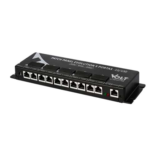 PATCH PANEL 5 PORTAS POE EVOLUTION 48V VOLT