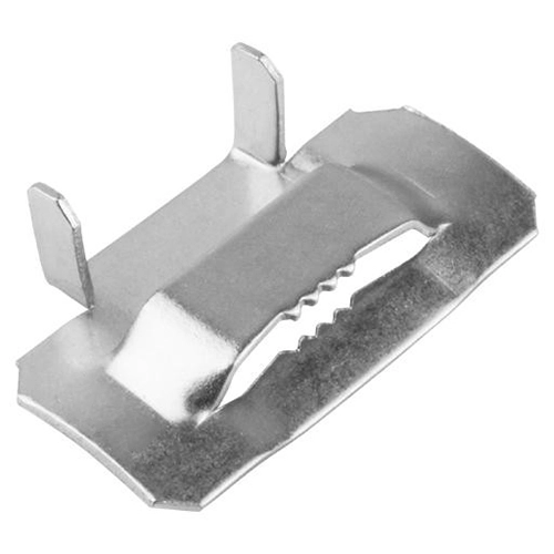 FECHO DE AÇO INOX 439 DENTADO 1/2 PARA CINTAR POSTE