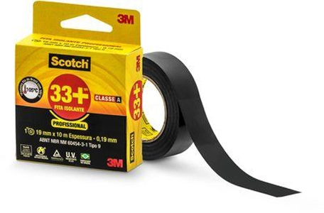 FITA ISOLANTE 3M SCOTCH 33+ 19MM X 10M