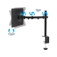 SUPORTE PARA MONITOR ARCTICUS SM1702 PARA 1 MONITOR COM BRAÇO EXTENSOR 400MM