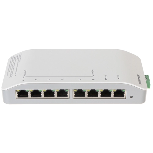 SWITCH PARA VÍDEO PORTEIRO HIKVISION DS-KAD606-P POE