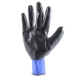 LUVA DE PROTEÇÃO SUPER SAFETY SS1006N LATEX NITRILICO TAMANHO 9 AZUL