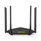 ROTEADOR TENDA AC10 DUALBAND GIGABIT 10/100/1000 AC1200 COM 4 ANTENAS