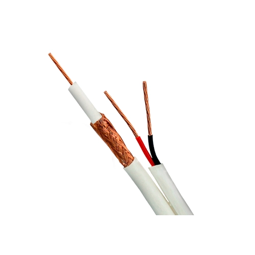 CABO COAXIAL BIPOLAR 4MM 2X26AWG BRANCO FAST CAM FC80CBR INTELBRAS