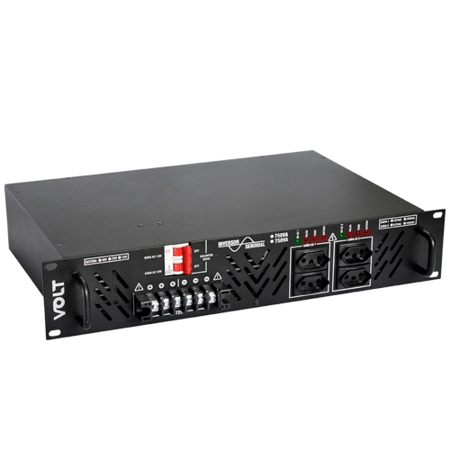 INVERSOR SENOIDAL VOLT 48VDC 127AC 750 + 750VA P/ RACK 2U