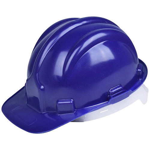 CAPACETE DE SEGURANÇA PLT COM SELO INMETRO AZUL ESCURO PLASTCOR