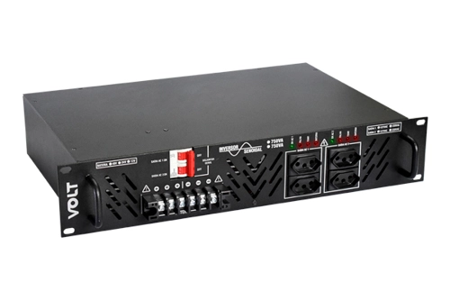 INVERSOR SENOIDAL VOLT 48VDC 220AC 750 + 750VA P/ RACK 2U