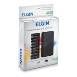 FONTE UNIVERSAL NOTEBOOK 90W USB C/9 ADAPTADORES ELGIN