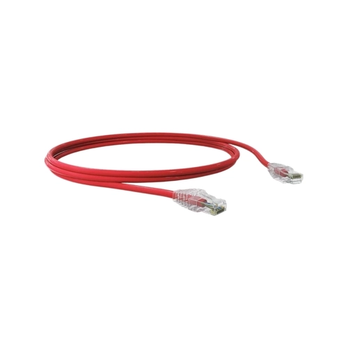 PATCH CORD FURUKAWA T568-A/B U/UTP GIGALAN GREEN CAT6 LSZH 1,5 METROS VERMELHO 35123232