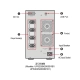 NOBREAK DELTA UPS302N2000B1B1 N TORRE 3KVA 220V