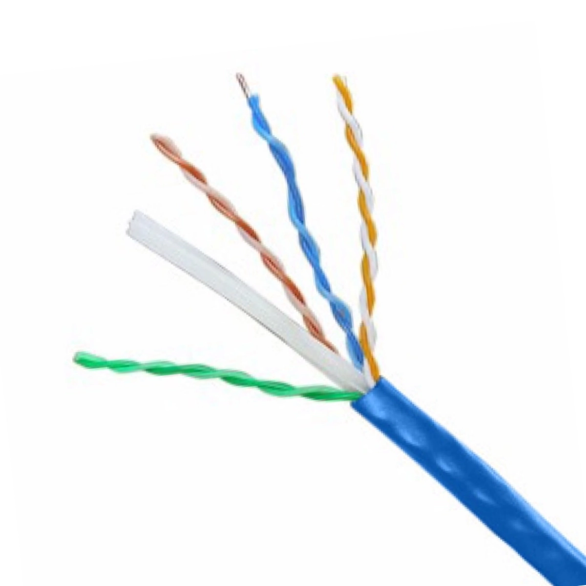 CABO LAN U/UTP PRYSMIAN CAT6 GIGABIT LSZH 4X24AWG CAIXA 305 METROS AZUL