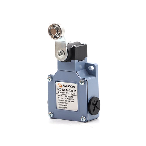 FIM DE CURSO NAZDA NZ-CSA-021M HASTE COM ROLDANA DE METAL PESADA