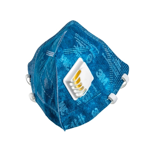 MÁSCARA RESPIRATÓRIA DOBRÁVEL 3M  9822+BR PFF2 COM VÁLVULA