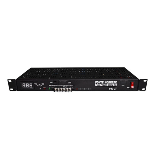 FONTE NOBREAK VOLT -48V 260W FULL POWER PARA RACK 1U