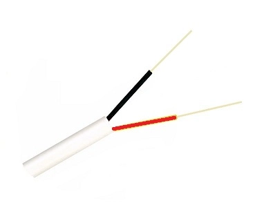 CABO P/ ALARME GP CABOS 50 X 02 VIAS  BRANCO ROLO 100M