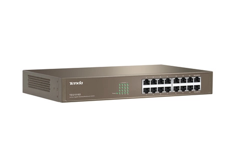 SWITCH TENDA 16 PORTAS GIGABIT ETHERNET 10/100/1000 TEG1016D