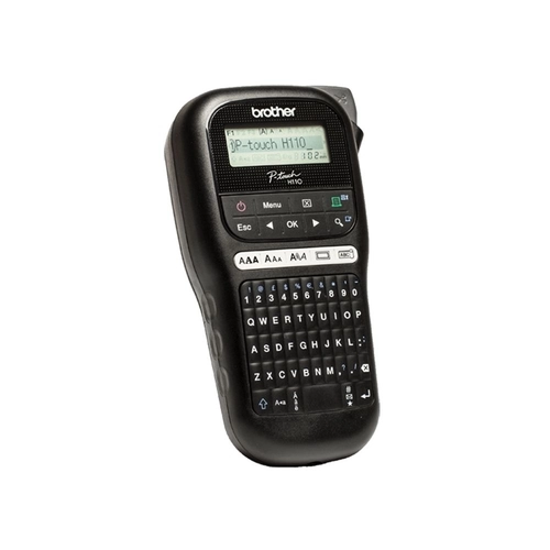 ROTULADOR BROTHER PTH110 BK PRETO PORTATIL