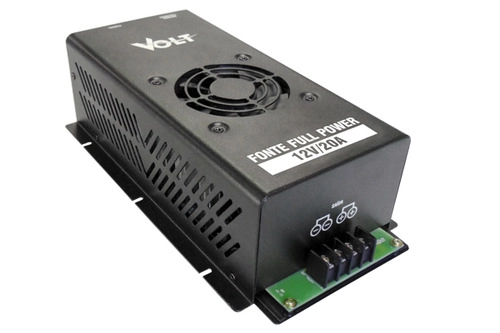 FONTE CHAVEADA VOLT FULL POWER 12V 20A