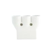 ADAPTADOR PARA ELETRODUTO DUTOTEC 105692 DT-47640.00 25MM 3X1 BRANCO