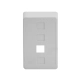 PORTA EQUIPAMENTO 4 RJ45 DUTOTEC 108286 DT-62244.00 BRANCO