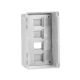 PORTA EQUIPAMENTO 4 RJ45 DUTOTEC 108286 DT-62244.00 BRANCO