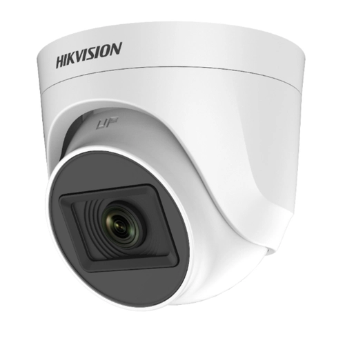 Câmera HDCVI Dome Hikvision DS-2CE76H0T-ITPF 5MP 2.8mm IR 20m