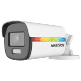 CÂMERA HDTVI/HDCVI/AHD/CVBS BULLET COLORVU HIKVISION 2,8MM 40M 2MP DS-2CE12DF8T-F