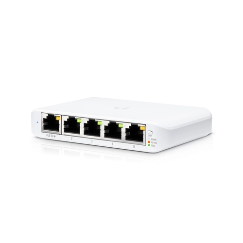 SWITCH UNIFI UBIQUITI USW-FLEX-MINI-BR GIGABIT 05 PORTAS