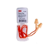 PROTETOR AUDITIVO DE SILICONE TIPO PLUG 3M HB004680573 POMP PLUS COM CORDA DE POLIESTER