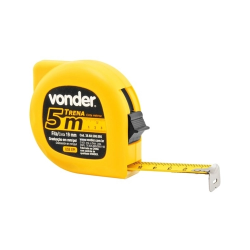 TRENA DE AÇO VONDER 5M X 19MM