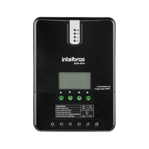 CONTROLADOR DE CARGA MPPT INTELBRAS ECM 4024