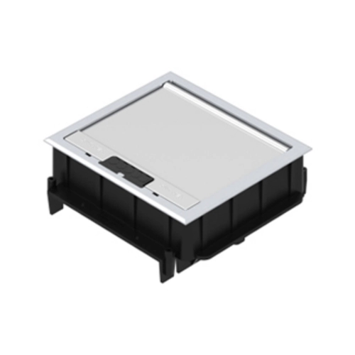 CAIXA DE PISO DUTOTEC DUPLA TAMPA LISA PASSAGEM DT-71702.00