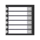 MÓDULO INTERFONE 6 TECLAS HIKVISION  DS-KD-KK