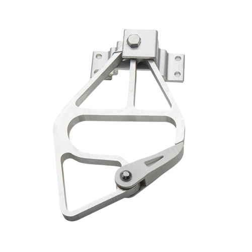 CATRACA ALUMÍNIO SINTESE PARA ESCADA DE FIBRA SPO002041 DEGRAU D LADO ESQUERDO