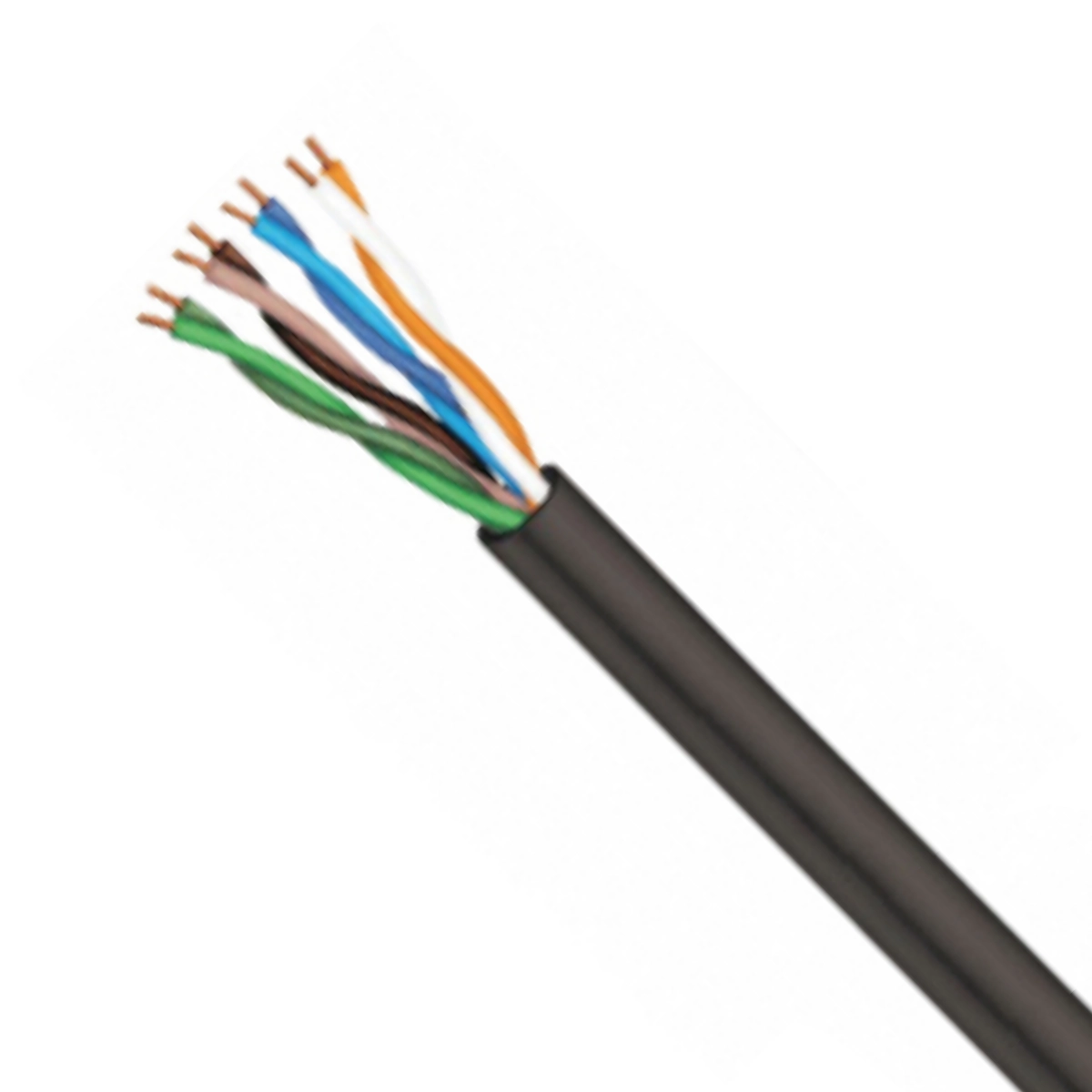 CABO LAN U/UTP PRYSMIAN CAT 5E 4X24AWG EZ LSZH CAIXA 305 METROS PRETO