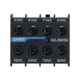 CONTATO AUXILIAR PARA MINI CONTATOR CHINT G AX-3M/04(R) 0NA + 4NF