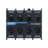 CONTATO AUXILIAR PARA MINI CONTATOR CHINT G AX-3M/31(R) 3NA + 1NF