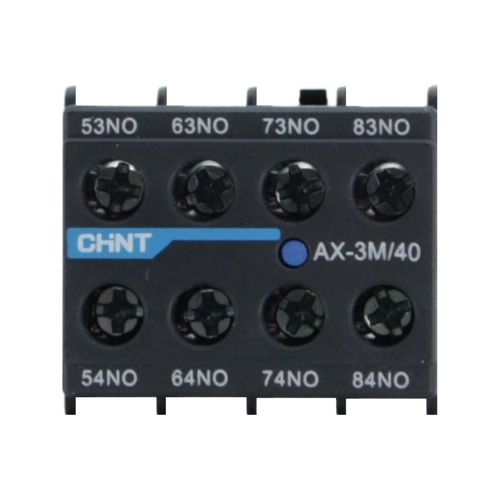 CONTATO AUXILIAR PARA MINI CONTATOR CHINT G AX-3M/40(R) 4NA + 0NF