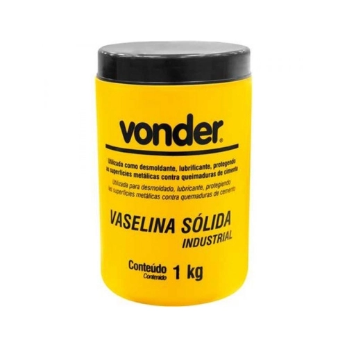 VASELINA SÓLIDA VONDER POTE 1KG