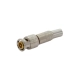 CONECTOR BNC FASGOLD FS-499 RG59 MOLA PARAFUSO GOLD CARTELA COM 5 UNIDADES