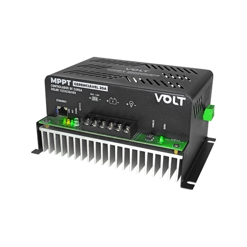 CONTROLADOR DE CARGA MPPT VOLT 51.01.017 MPOWER 12V/24V/36V/48V 20A