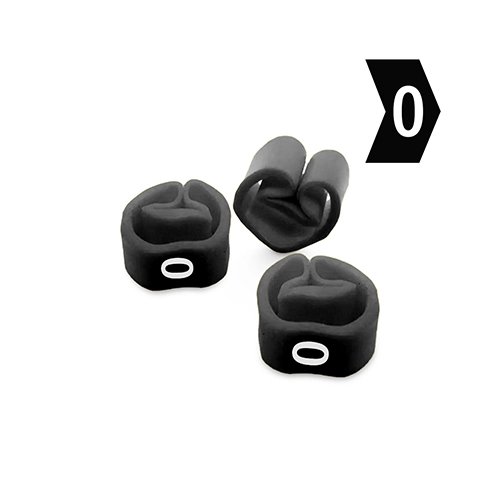 ANILHA HELLERMANN MHG1/3 (NÚMERO 0) PRETO COM 100 UNIDADES